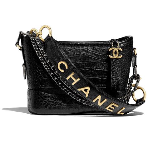 chanel chanel's gabrielle hobo bag black women's|Meer.